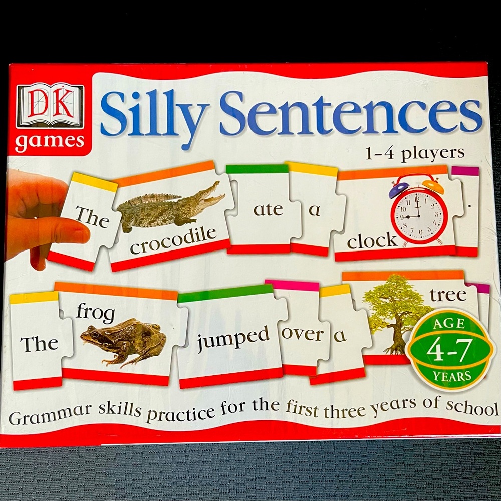 Dk Toys & Games: Silly Sentences: Grammar Skills Practice For The First Years